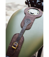 Capa de Tanque para Meteor 350 - Cafe Twin x Trip Machine - Castanho - cafetwin