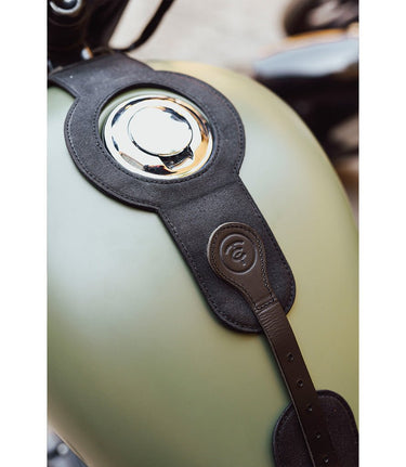 Paraserbatoio per Meteor 350 - Cafe Twin x Trip Machine - Nero - cafetwin