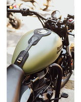 Paraserbatoio per Meteor 350 - Cafe Twin x Trip Machine - Nero - cafetwin