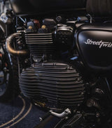 Pedale Cambio Nero Maggiorato 66 mm per Triumph - cafetwin