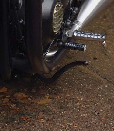 Pedale Cambio Nero Maggiorato 66 mm per Triumph - cafetwin