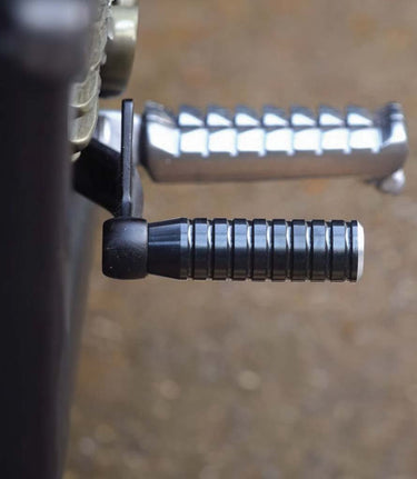 Pedale Cambio Nero Maggiorato 66 mm per Triumph - cafetwin