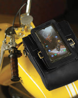 Black Tank Bag and Phone Holder Kit