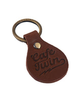 Portachiavi Moto Cafe Twin in Pelle - cafetwin