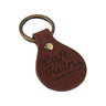 Leather Motorcycle Keyring Cafe Twin - cafetwin