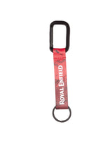 Royal Enfield Keyring with Red Carabiner - cafetwin