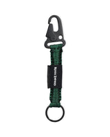 Royal Enfield "Ride More" woven nylon keyring – Green - cafetwin