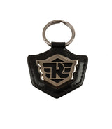 Keychain Royal Enfield Wing Logo Black - cafetwin