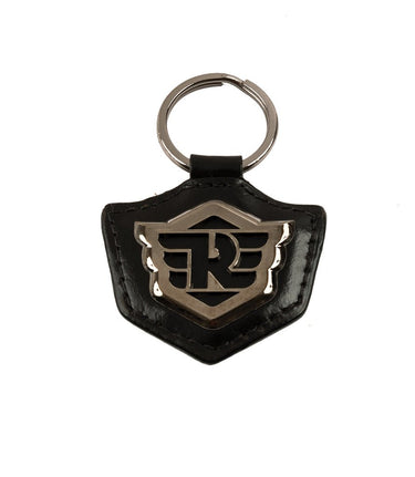 Keychain Royal Enfield Wing Logo Black - cafetwin