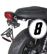 Licence plate holder for Street Twin 900 Triumph - Barracuda - cafetwin