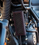 Protezione Radiatore per Himalayan 410 / Scram 411 Nera - Royal Enfield - cafetwin