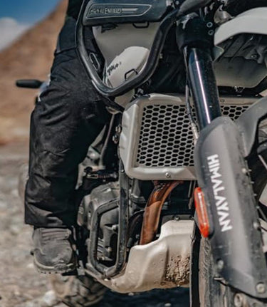 Protezione Radiatore per Himalayan 450 / Guerrilla 450 in Alluminio - cafetwin