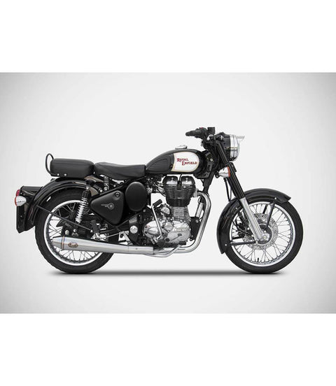 Scarichi per Bullet 350/500 (06 - 09) Slip On 'Conico' - Zard - cafetwin