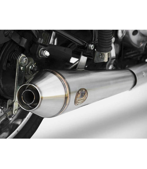 Scarichi per Bullet 350/500 (06 - 09) Slip On 'Conico' - Zard - cafetwin