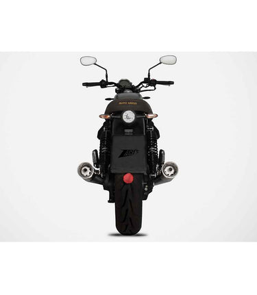 Exhausts for Moto Guzzi V7 850 (from 2021) Slip On - Zard - cafetwin