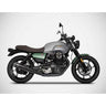 Exhausts for Moto Guzzi V7 850 (from 2021) Slip On - Zard - cafetwin