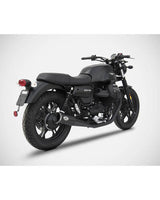 Exhausts for Moto Guzzi V7 III Zuma (17 - 19) Slip On - Zard - cafetwin