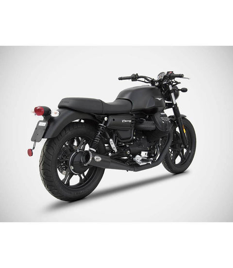 Scarichi per Moto Guzzi V7 III Zuma (17 - 19) Slip On - Zard - cafetwin