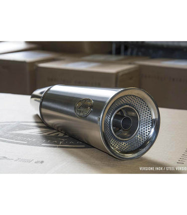 Exhausts for Moto Guzzi V9 Bobber/Roamer from 2016 to 2019 - Slip-On "BIG" - Zard - cafetwin