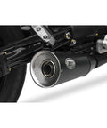Scarichi per Moto Guzzi V9 Bobber/Roamer dal 2016 al 2019 - Slip - On "BIG" - Zard - cafetwin