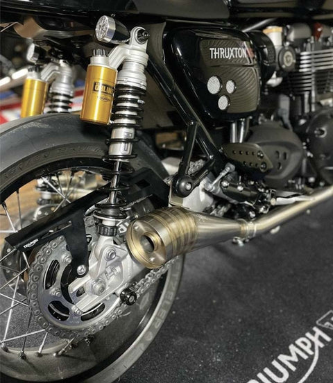 Scarichi per Speed Twin 1200 e Thruxton 1200 - ODIN GP - cafetwin