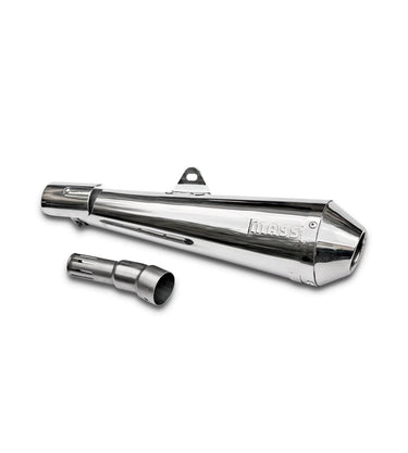 Auspuffe für Super Meteor / ShotGun 650 – Zugelassen – Schwarz – Mass Exhaust 