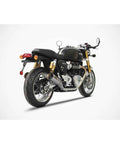 Scarichi per Thruxton - R 1200 (17 - 20) Slip On - Zard - cafetwin