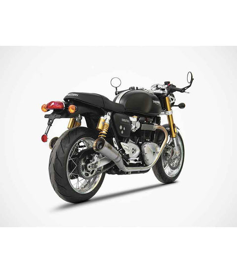 Scarichi per Thruxton - R 1200 (17 - 20) Slip On - Zard - cafetwin