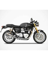 Exhausts for Thruxton - R 1200 (17 - 20) Slip On - Zard - cafetwin