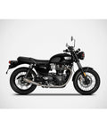 Scarichi per Triumph Bonneville T120 (21 - 23) Slip On - Zard - cafetwin