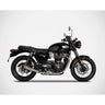 Exhausts for Triumph Bonneville T120 (21 - 23) Slip On - Zard - cafetwin