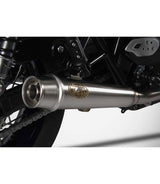 Exhausts for Triumph Bonneville T120 (21 - 23) Slip On - Zard - cafetwin