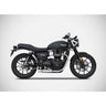 Exhausts for Triumph Street Twin 900 (16 - 20) Slip On - Zard - cafetwin
