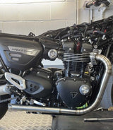 Nautilus Full Exhaust for Speed Twin 1200 / Thruxton 1200 - cafetwin