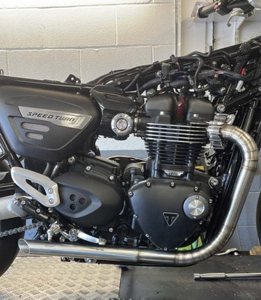 Nautilus Full Exhaust for Speed Twin 1200 / Thruxton 1200 - cafetwin