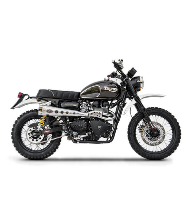 Exhaust Complete for Scrambler EFI - 2 in 1 - Special Edition - Zard - cafetwin