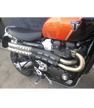 Échappement Complet Triumph Scrambler 1200 Euro 5+ - 2en2 Mohave - Mass - cafetwin