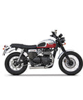 Scarico Cross per Triumph EFI - MAG - Zard - cafetwin