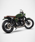 Scarico Cross per Triumph EFI - MAG - Zard - cafetwin
