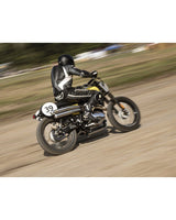 Flat Track Exhaust for Interceptor and Continental GT 650 - Zard - cafetwin