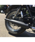 Scarico Moto Toga Nero per Bonneville T100 e T120 - cafetwin