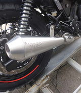 Scarico per Bear 650 Tromb Inox - Mass Exhaust - cafetwin