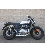 Exhaust for Interceptor / Continental GT 650 - Cross Low - Cafe Twin x Mass Exhaust - cafetwin