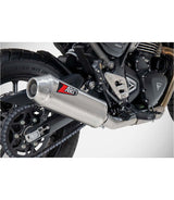 Exhaust for Speed 400 Triumph - Slip-On - Zard - cafetwin