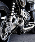 Scarico per Speed Twin 1200 - Thruxton 1200 - Saturn V Brushed - cafetwin