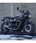 Scarico per Speed Twin 1200 - Thruxton 1200 - Saturn V Brushed - cafetwin