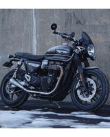 Exhaust for Speed Twin 1200 - Thruxton 1200 - Saturn V Brushed - cafetwin