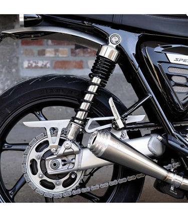 Exhaust for Speed Twin 1200 - Thruxton 1200 - Saturn V Brushed - cafetwin