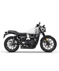 Scarico per Triumph Street Twin dal 2016 - 2 in 1 Completo - Zard - cafetwin