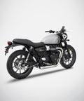 Scarico per Triumph Street Twin dal 2016 - 2 in 1 Completo - Zard - cafetwin